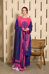 Fuchsia Enigma ( Khaddar )