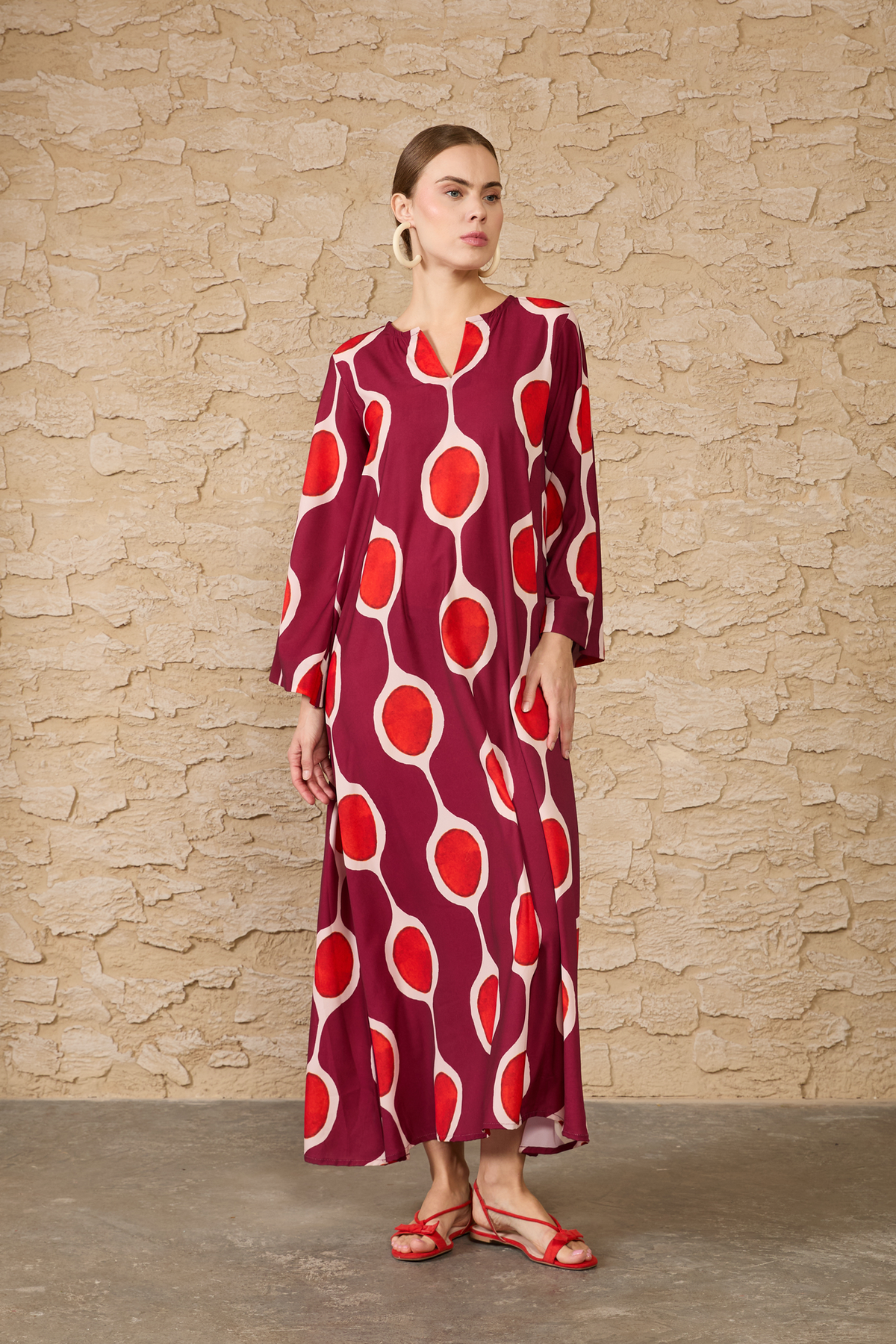 Crimson Horizon (Shirt & Trouser)