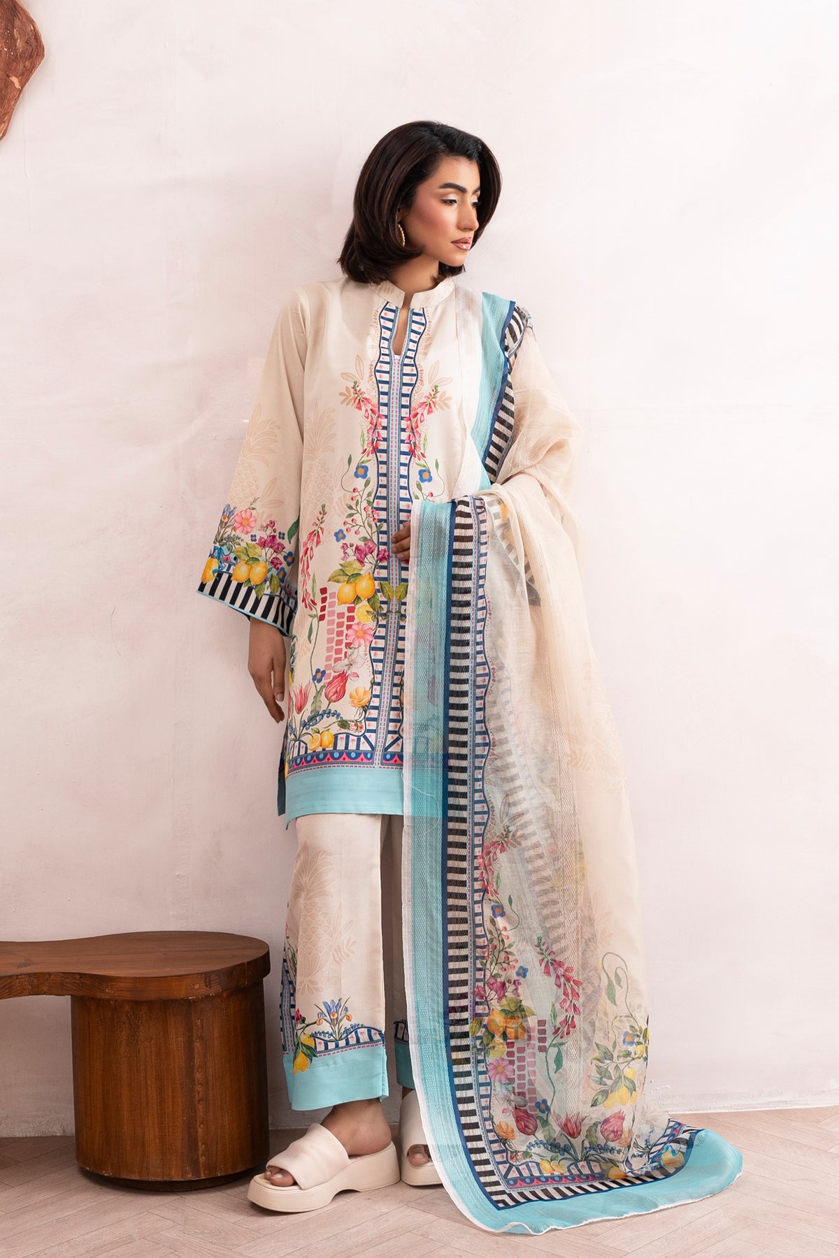 Fiorenza (Shirt & Trouser) Lawn Fabric
